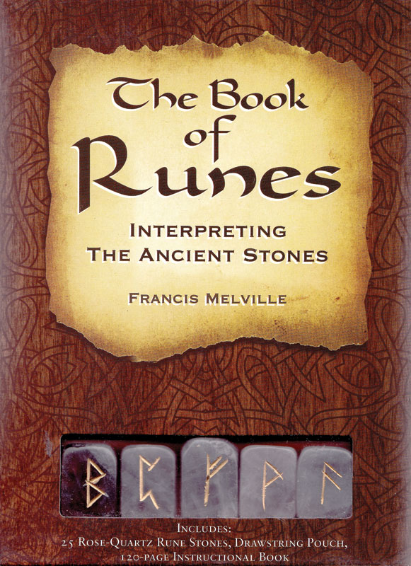 Book of Runes (dk & bk) by Francis Melville-Azuregreen