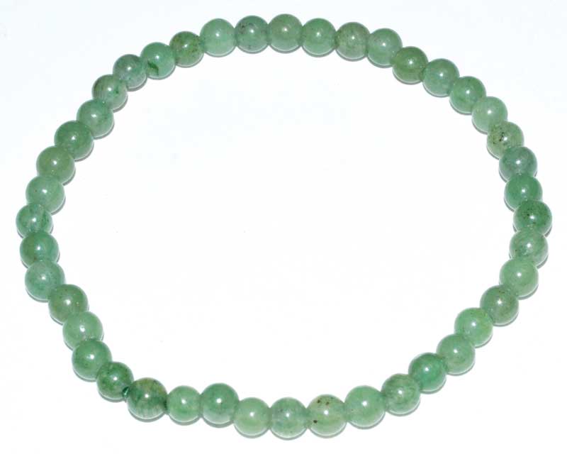 4mm Aventurine, Green-Azuregreen