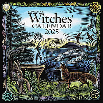 2025 Witches Calendar by Llewellyn