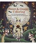 Sweet & Creepy coloring book