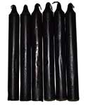 (set of 6) Black 6