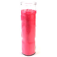 Pink 7-day jar candle