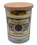 Protection gem stone soy candle