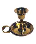 Brass Chamberstick Taper candle holder