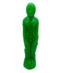 Green Male candle