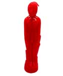 Red Male candle