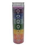 7 Chakra jar candle