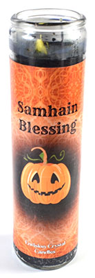 Samhain Blessing aromatic jar candle