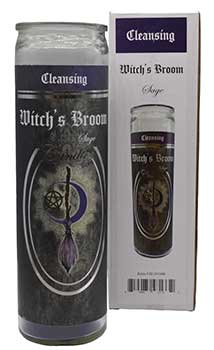 90 hr Witchs Broom (Sage) jar candle