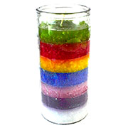 7 Color 14-day jar candle