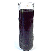 Black 7-day jar candle