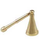 Long Belled Brass candle snuffer