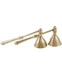 Brass Candle Snuffer