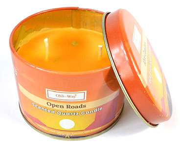 Abre Caminos (Open Roads) quartz tin candle