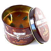 Canela (Cinnamon) quartz tin candle