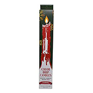 (set of 2) Red Drip candles