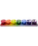 7 Pack Chakra votive candle