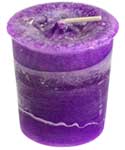 Crown Chakra votive candle