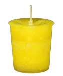 Positive Energy Herbal votive - yellow