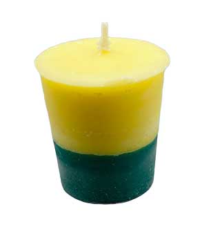 Stress Relief Square Votive Candle