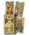 Golden Art Nouveau tarot