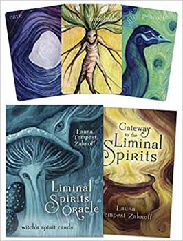 Liminal Spirits oracle,Witchs Spirit Cards by Laura Tempes Zakroff