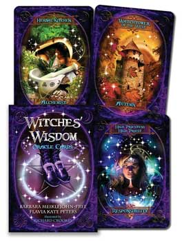 Witches Wisdom oracle by Meiklejohn-Free & Peters