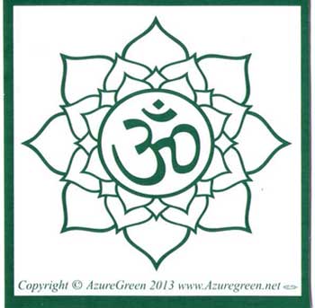 Om bumper sticker