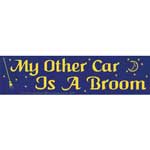 My Other Car Is A Broom bumper sticker