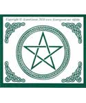 Pentagram bumper sticker