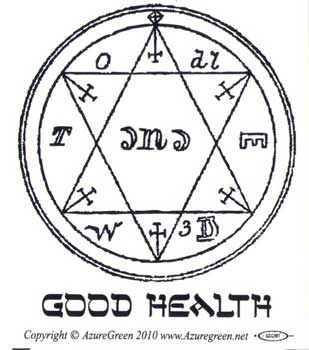 Good Health bumper sticker