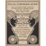 Prayer for Clear Communication poster