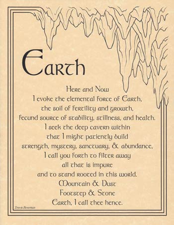 Earth Evocation poster