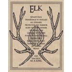 Elk Prayer poster