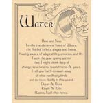 Water Evocation poster