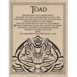 Toad Blessing poster