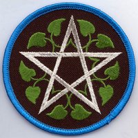 Leafy Pentagram patch 3