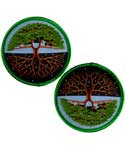 Tree of Life iron-on patch 3