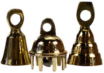 (set of 12) Brass Bell 3/4