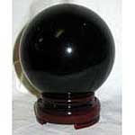 50mm Black gazing ball