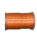 Orange Waxed Cotton cord 2mm 100 yds