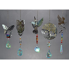 (set of 5) sun catcher