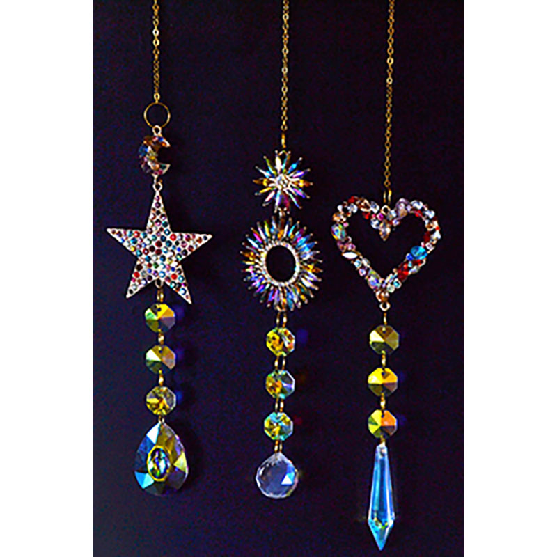 (set of 3) sun catcher