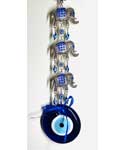 Elephants Evil Eye wall hanging