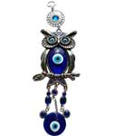 Watching Owl Evil Eye wall hanging