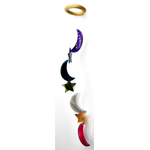 Star & Moon wind chime