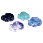 (set of 12) 15mm Frog various stones