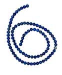 4mm Lapis beads