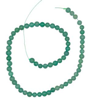 6mm Green Aventurine beads