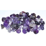 1 lb Amethyst tumbled chips 3-6mm